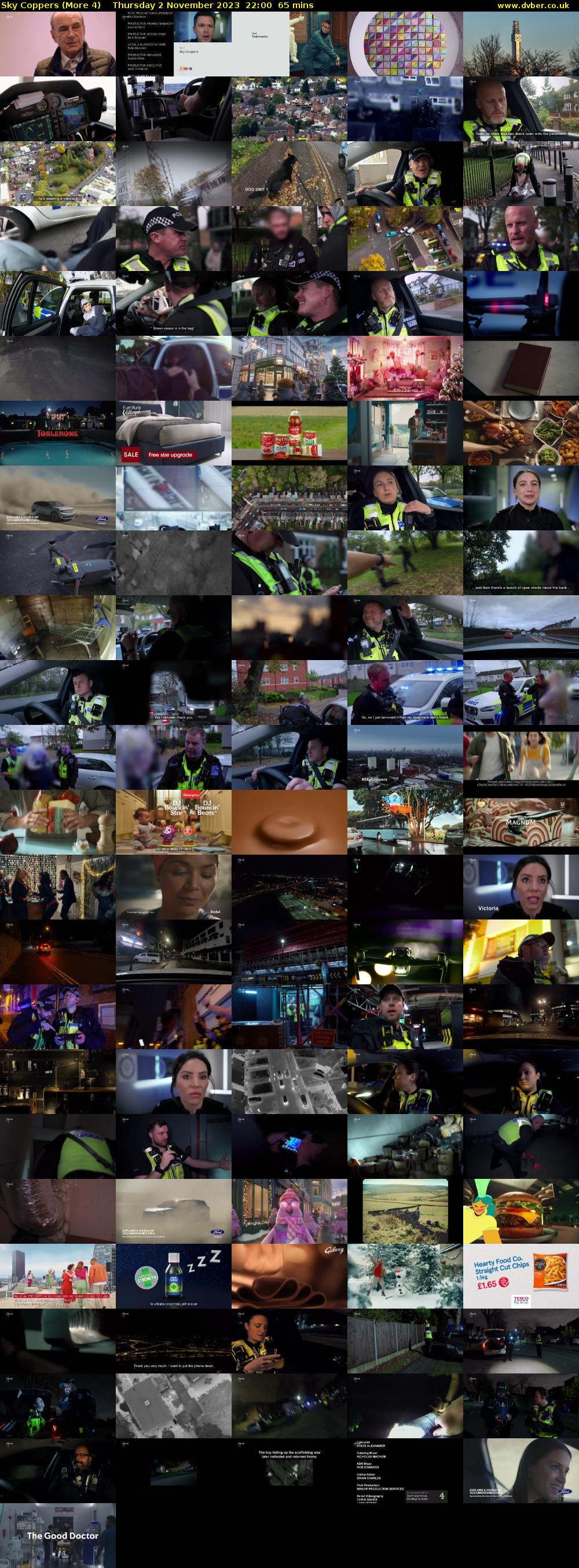 Sky Coppers (More 4) Thursday 2 November 2023 22:00 - 23:05