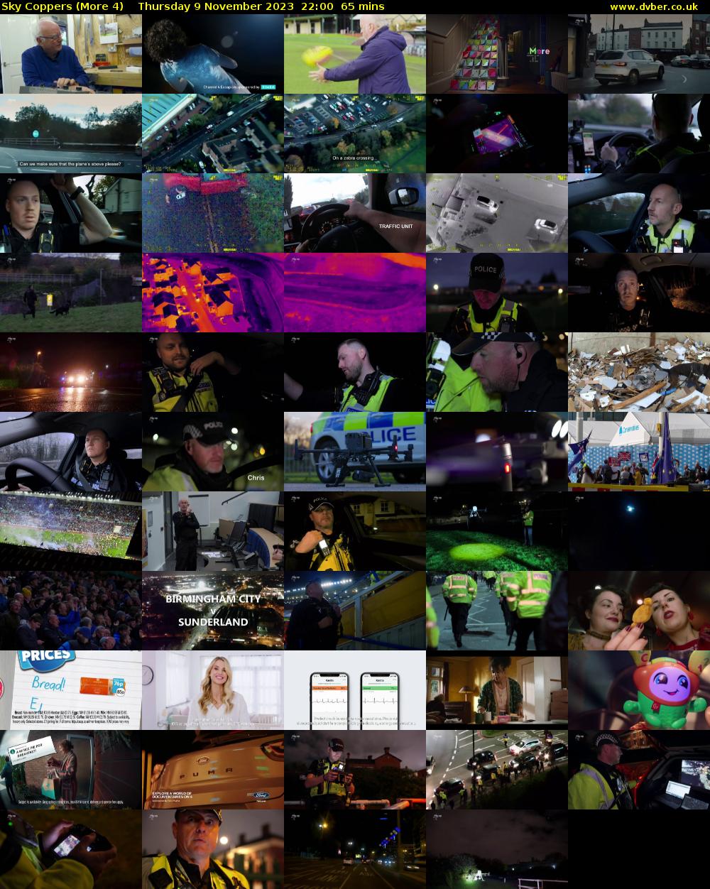 Sky Coppers (More 4) Thursday 9 November 2023 22:00 - 23:05