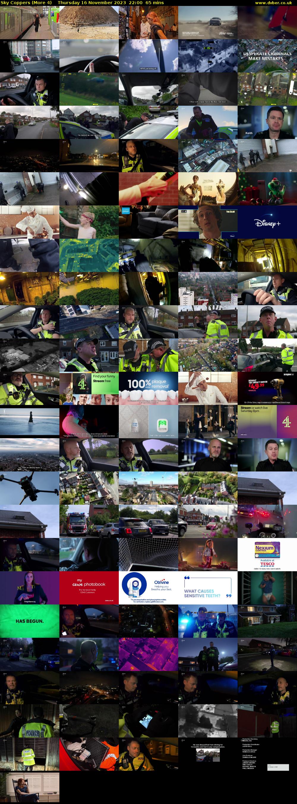 Sky Coppers (More 4) Thursday 16 November 2023 22:00 - 23:05