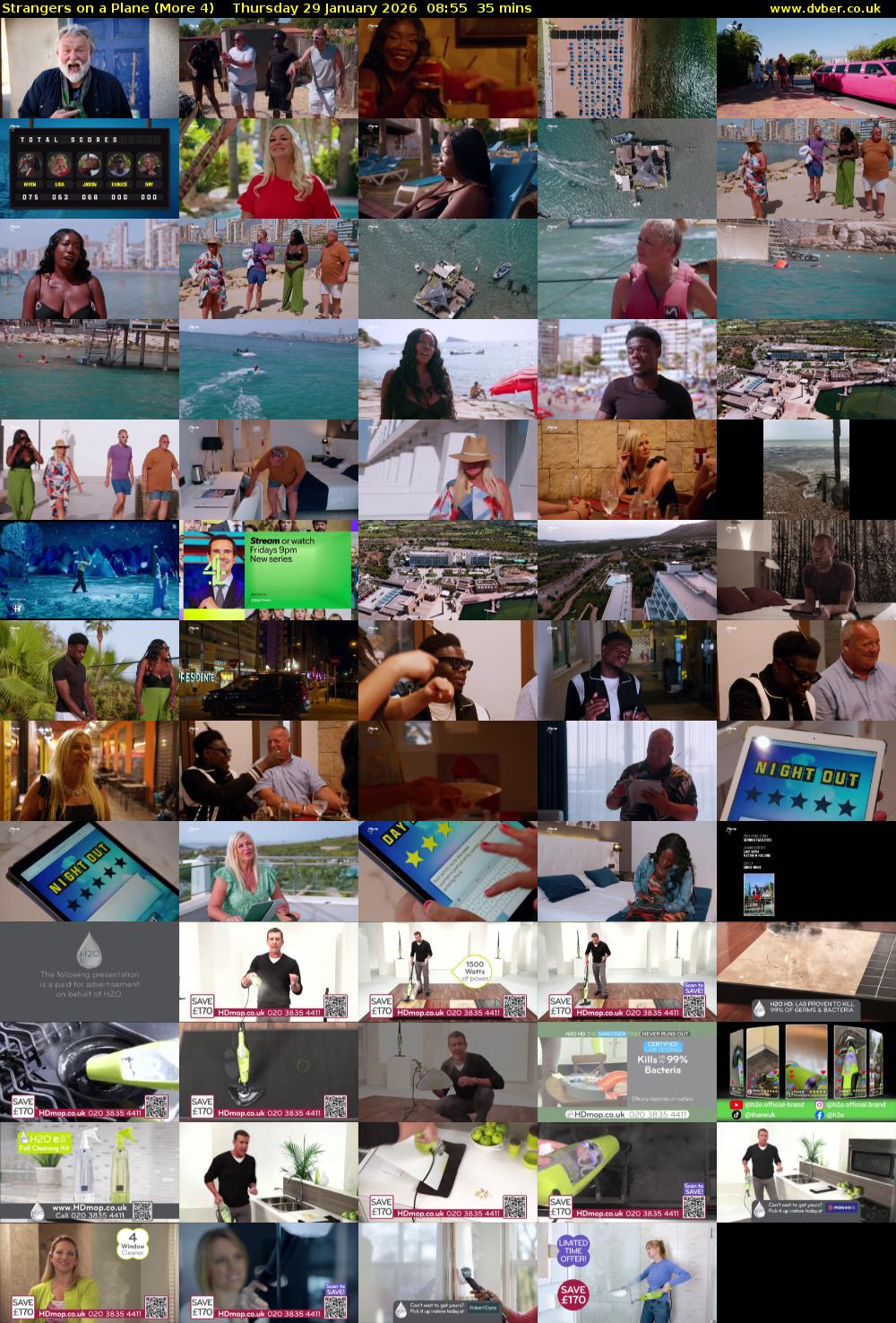 Strangers on a Plane (More 4) Thursday 29 January 2026 08:55 - 09:30