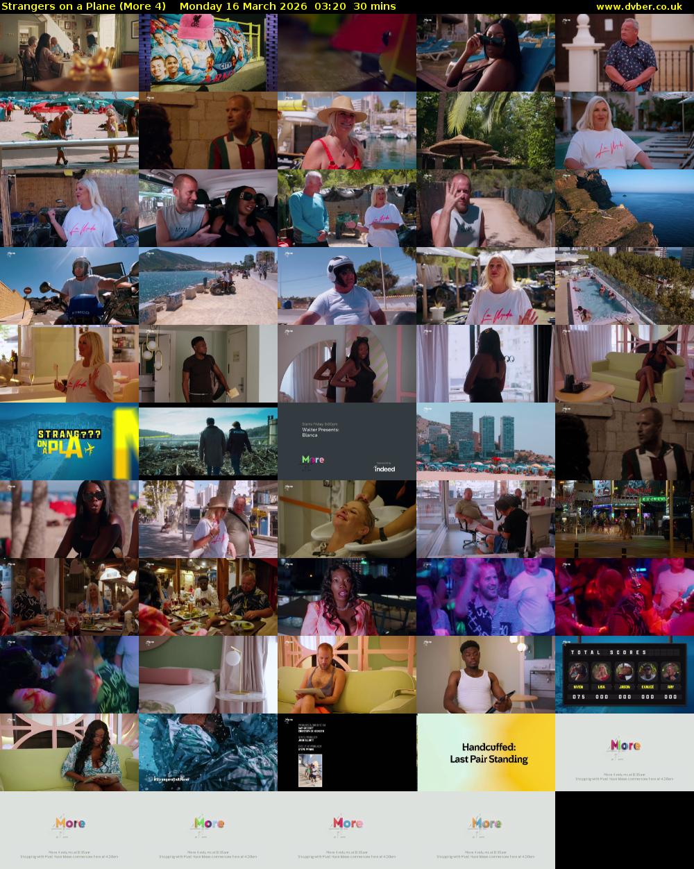 Strangers on a Plane (More 4) Monday 16 March 2026 03:20 - 03:50
