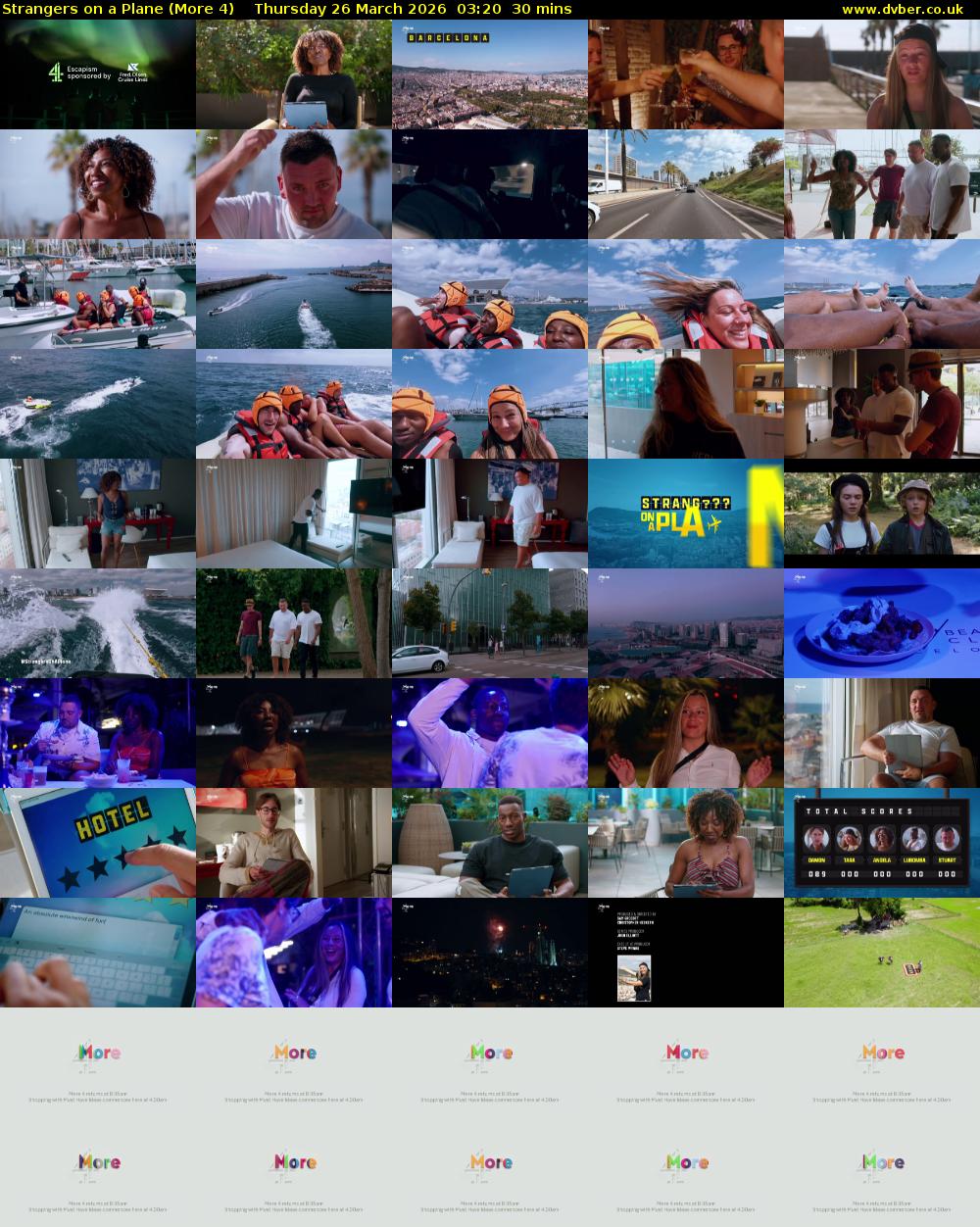 Strangers on a Plane (More 4) Thursday 26 March 2026 03:20 - 03:50