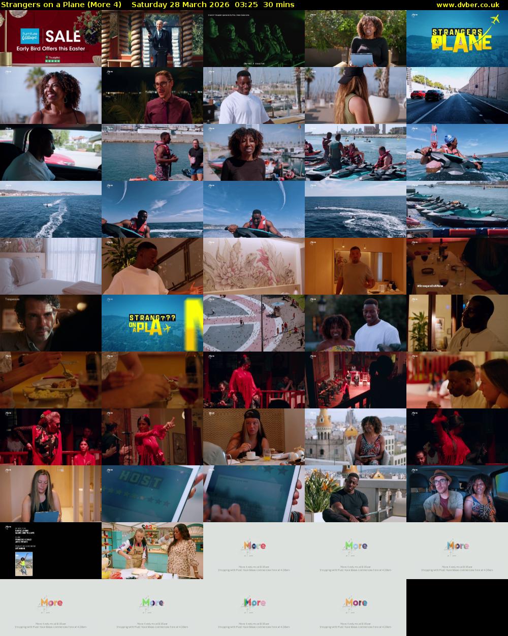 Strangers on a Plane (More 4) Saturday 28 March 2026 03:25 - 03:55