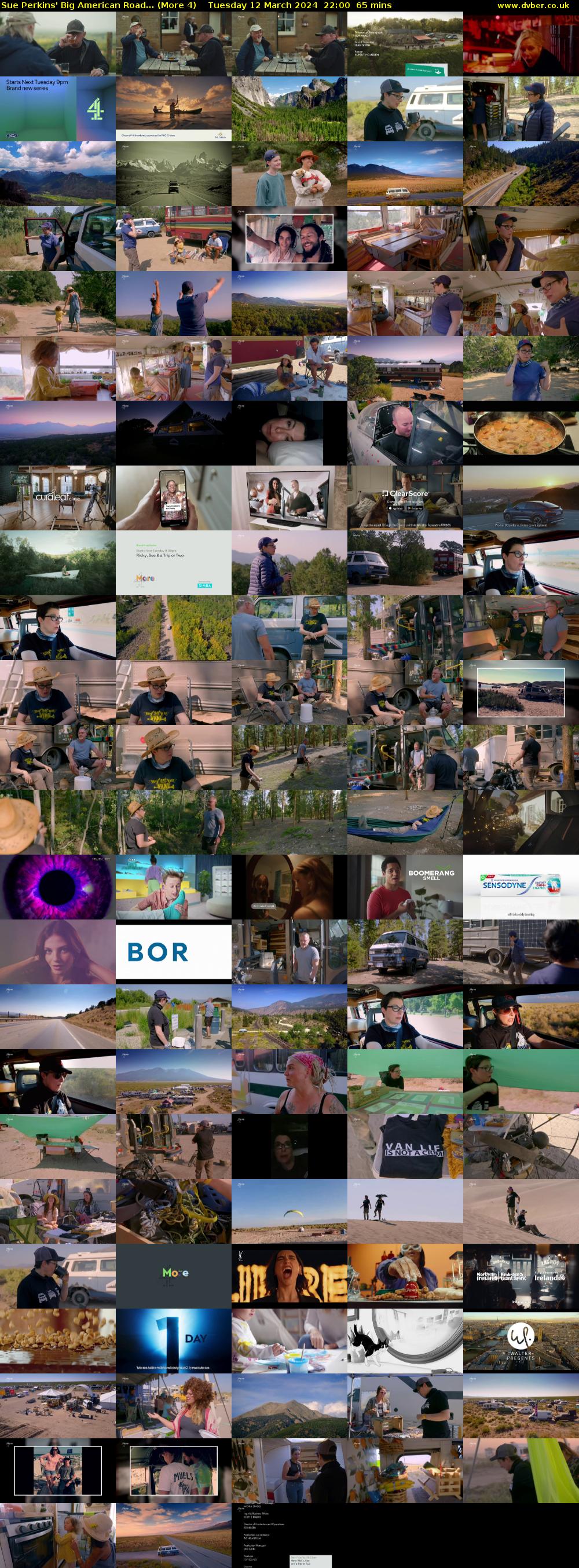Sue Perkins' Big American Road... (More 4) Tuesday 12 March 2024 22:00 - 23:05