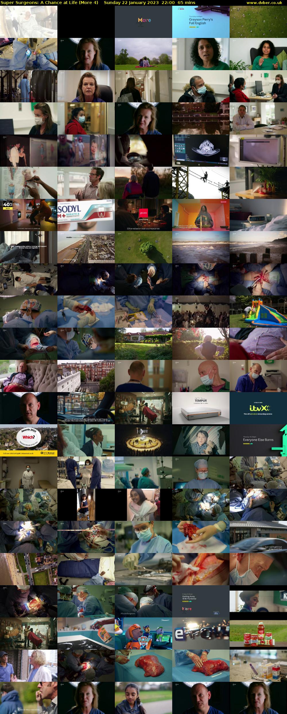 Super Surgeons: A Chance at Life (More 4) Sunday 22 January 2023 22:00 - 23:05