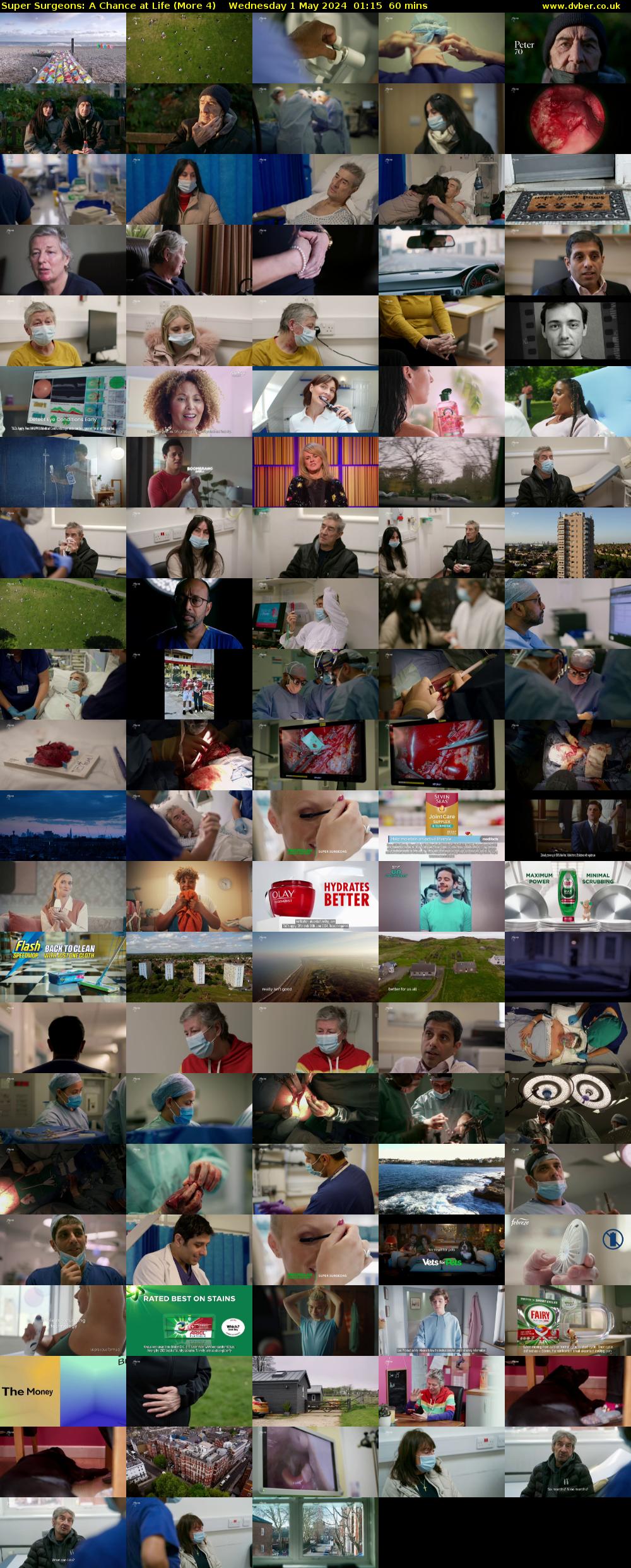 Super Surgeons: A Chance at Life (More 4) Wednesday 1 May 2024 01:15 - 02:15
