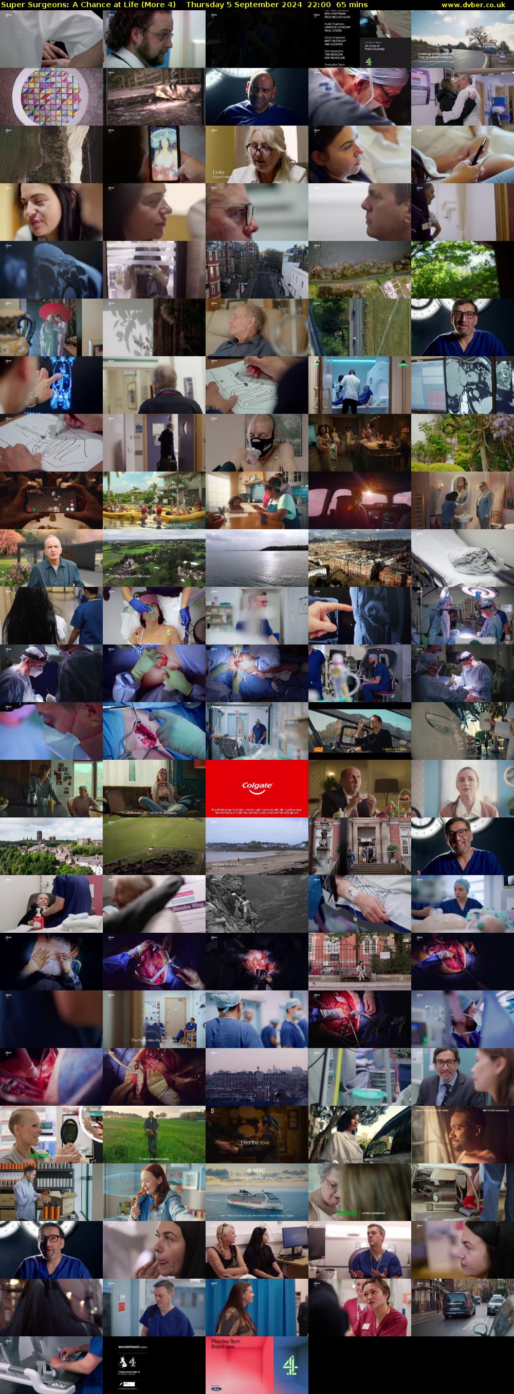 Super Surgeons: A Chance at Life (More 4) Thursday 5 September 2024 22:00 - 23:05