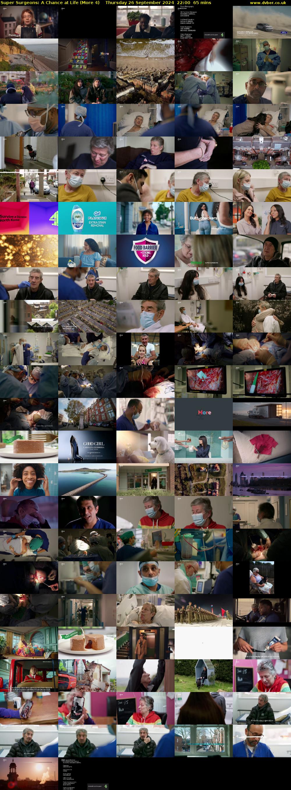 Super Surgeons: A Chance at Life (More 4) Thursday 26 September 2024 22:00 - 23:05