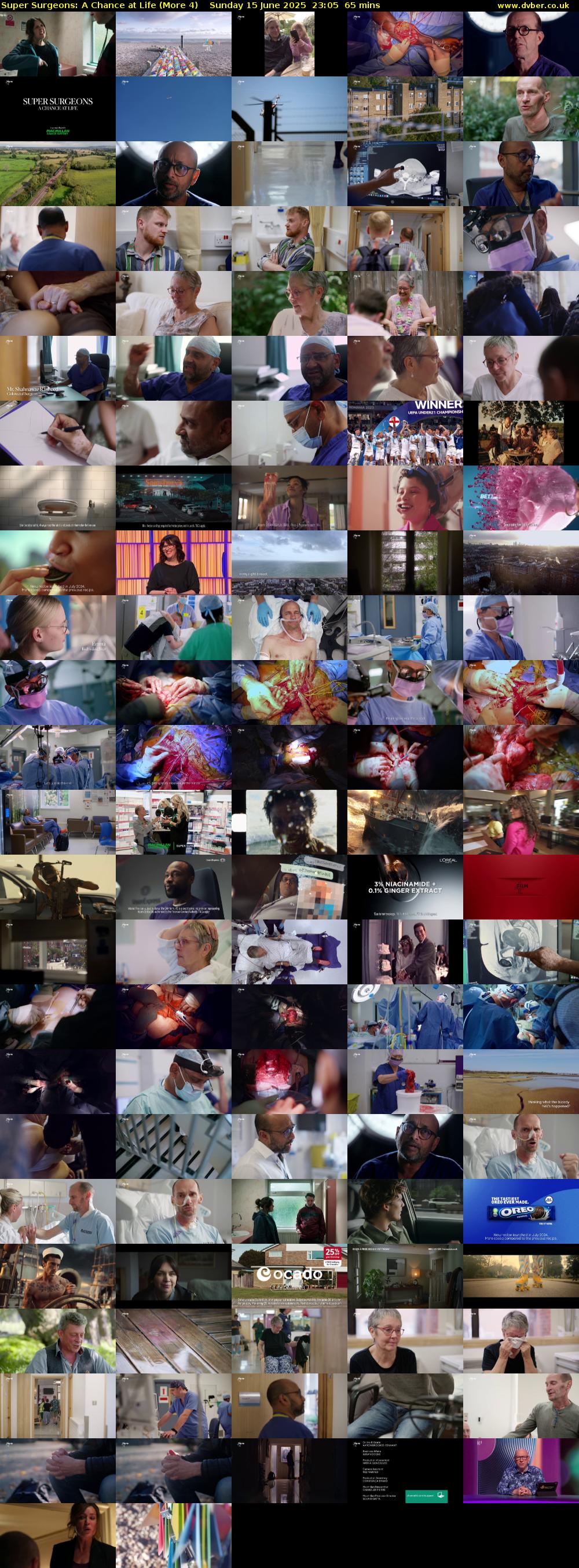 Super Surgeons: A Chance at Life (More 4) Sunday 15 June 2025 23:05 - 00:10
