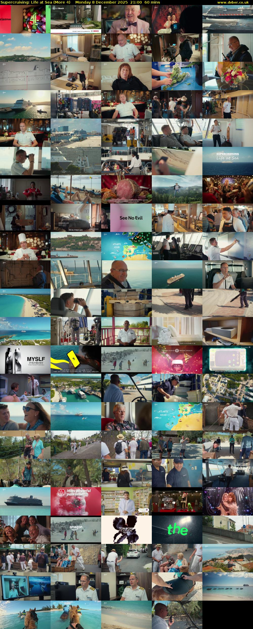 Supercruising: Life at Sea (More 4) Monday 8 December 2025 21:00 - 22:00