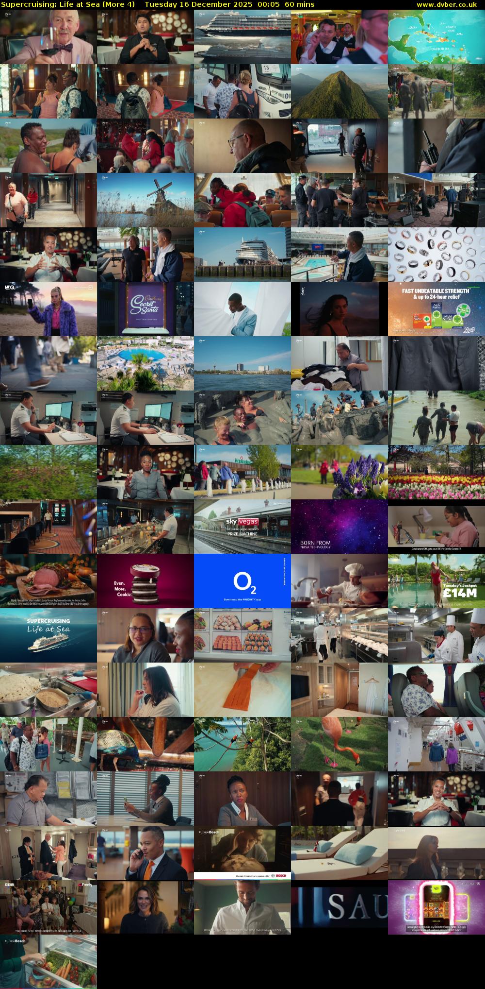 Supercruising: Life at Sea (More 4) Tuesday 16 December 2025 00:05 - 01:05