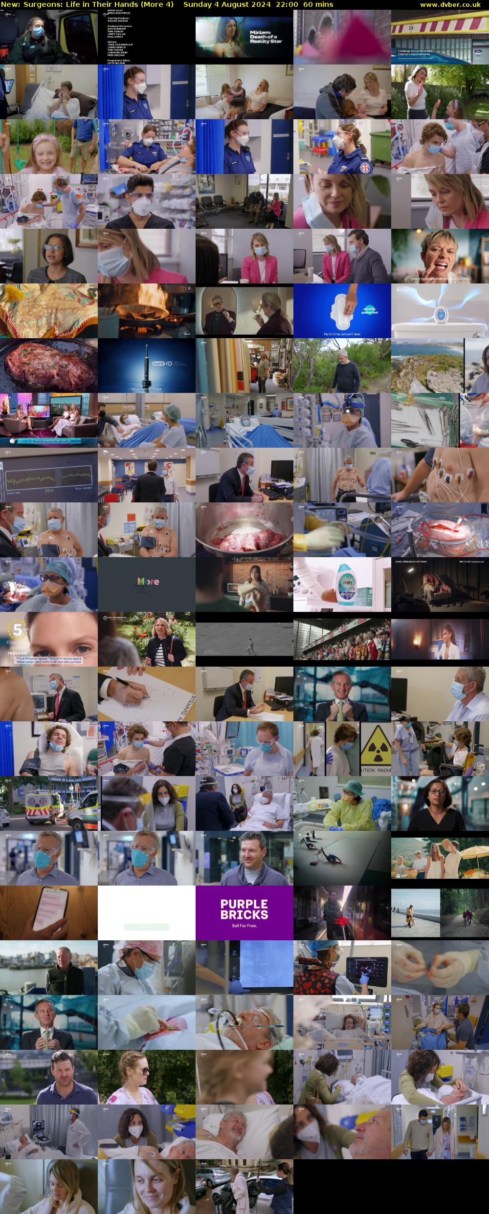 Surgeons: Life in Their Hands (More 4) Sunday 4 August 2024 22:00 - 23:00