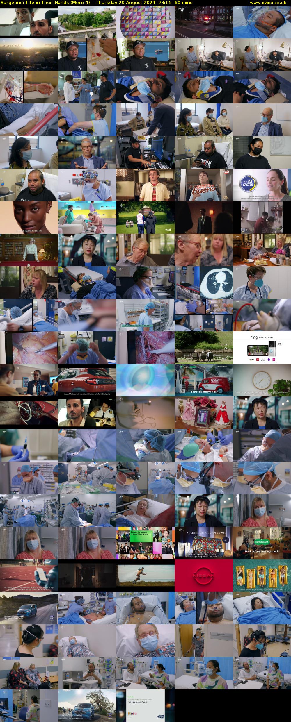 Surgeons: Life in Their Hands (More 4) Thursday 29 August 2024 23:05 - 00:05