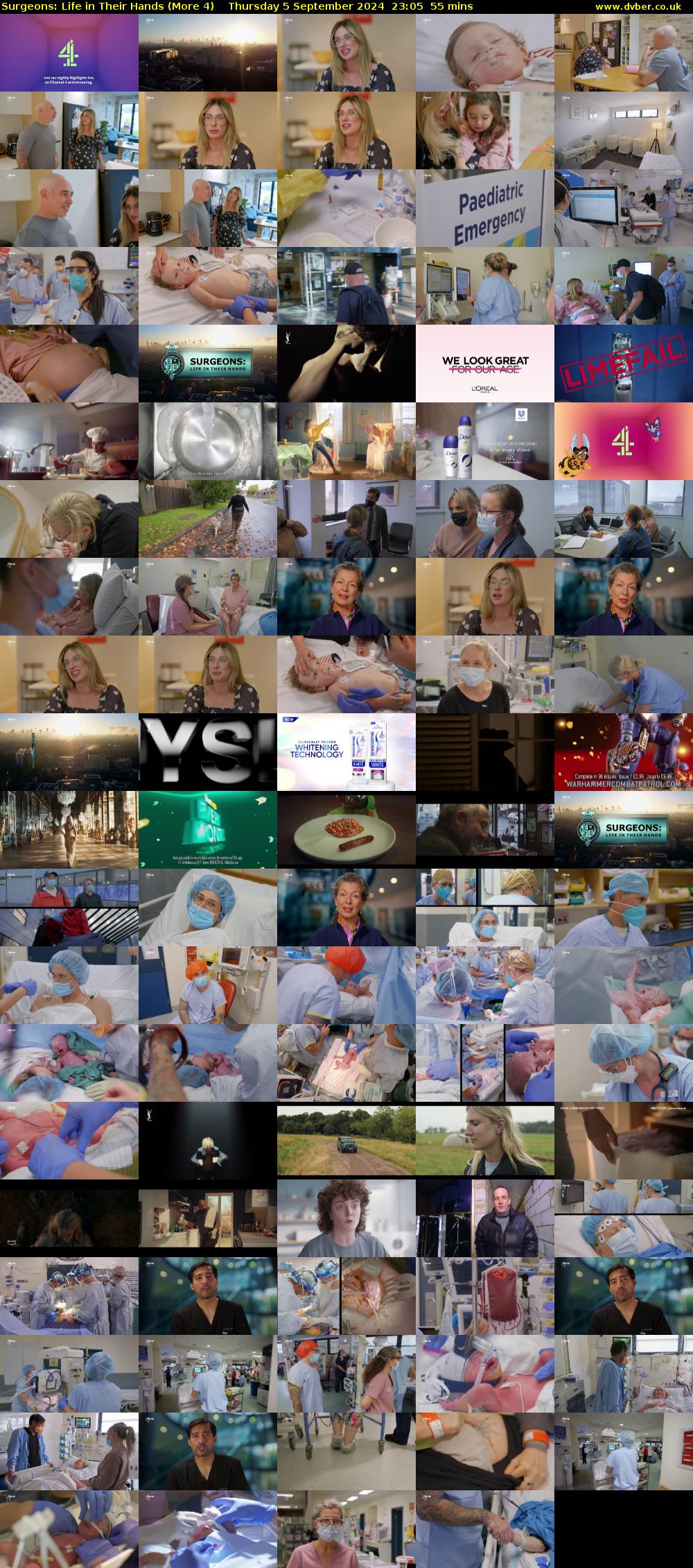 Surgeons: Life in Their Hands (More 4) Thursday 5 September 2024 23:05 - 00:00