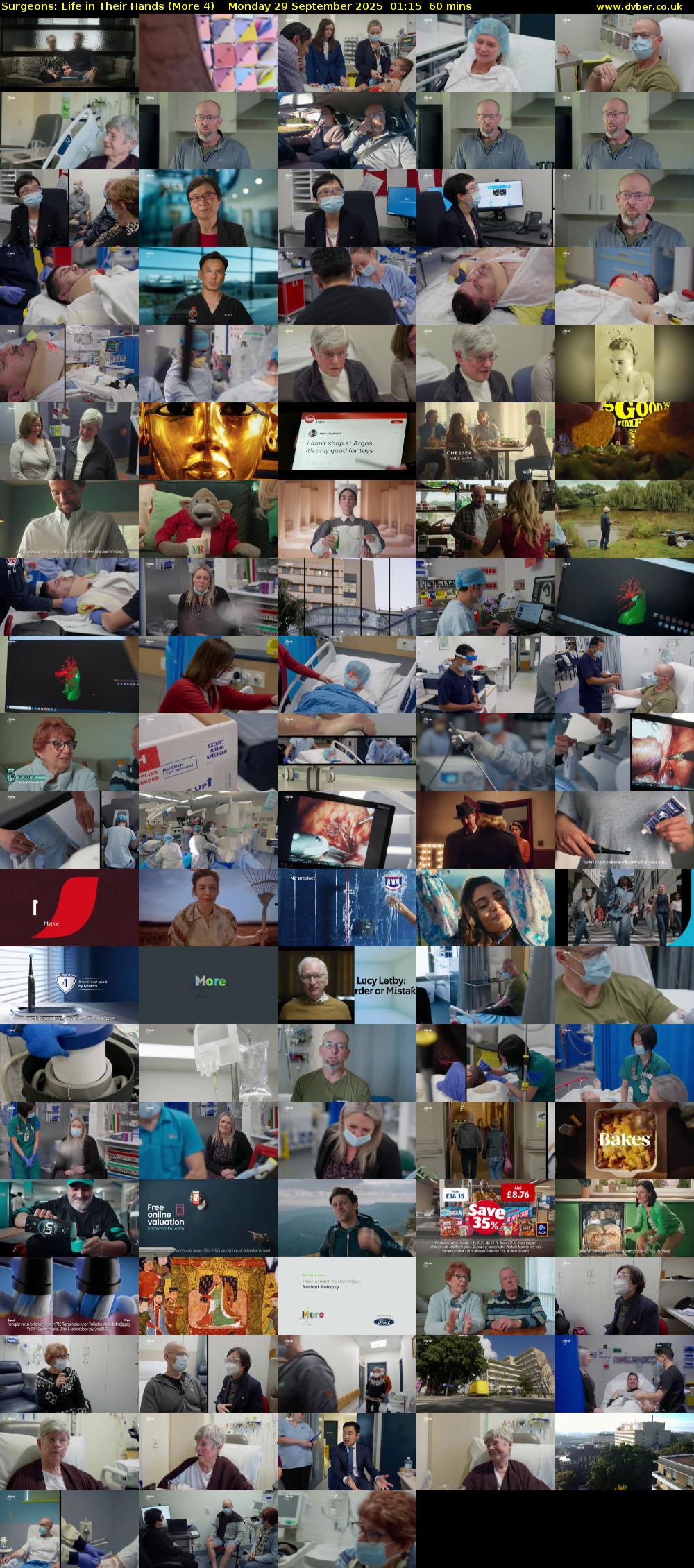 Surgeons: Life in Their Hands (More 4) Monday 29 September 2025 01:15 - 02:15