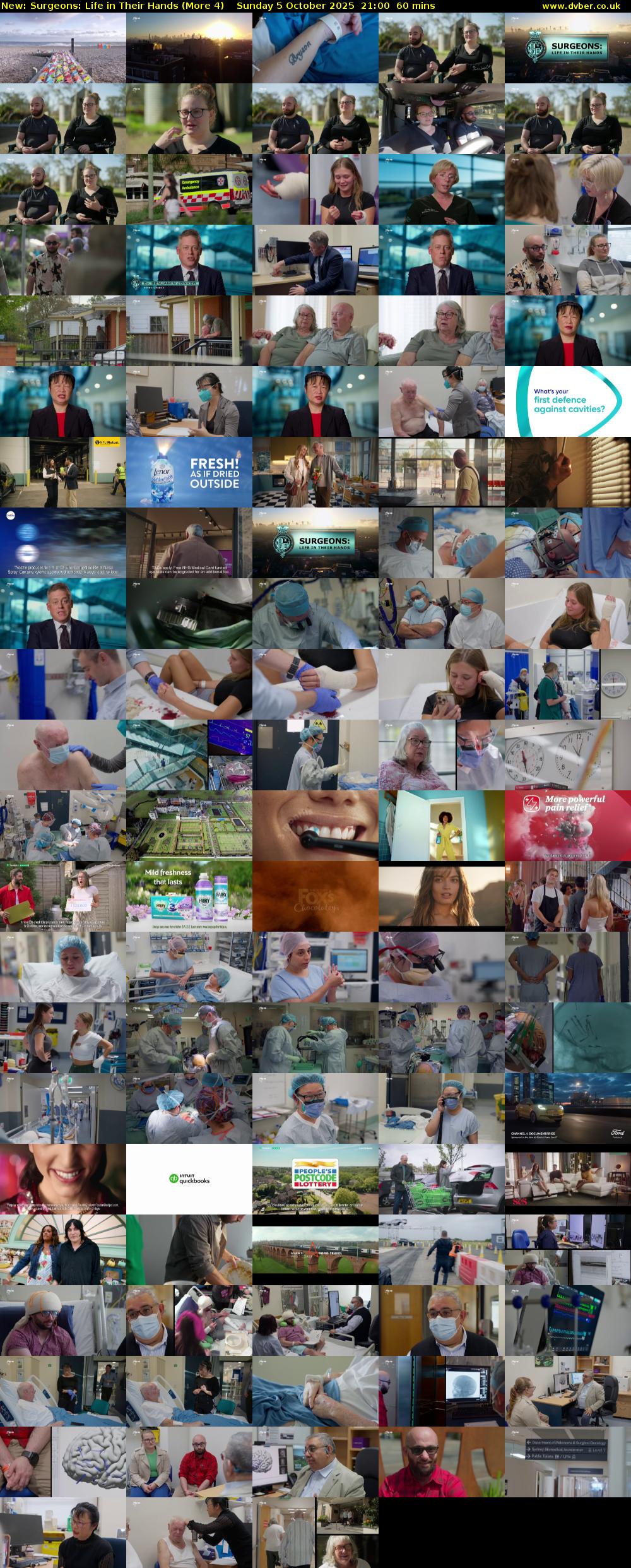 Surgeons: Life in Their Hands (More 4) Sunday 5 October 2025 21:00 - 22:00