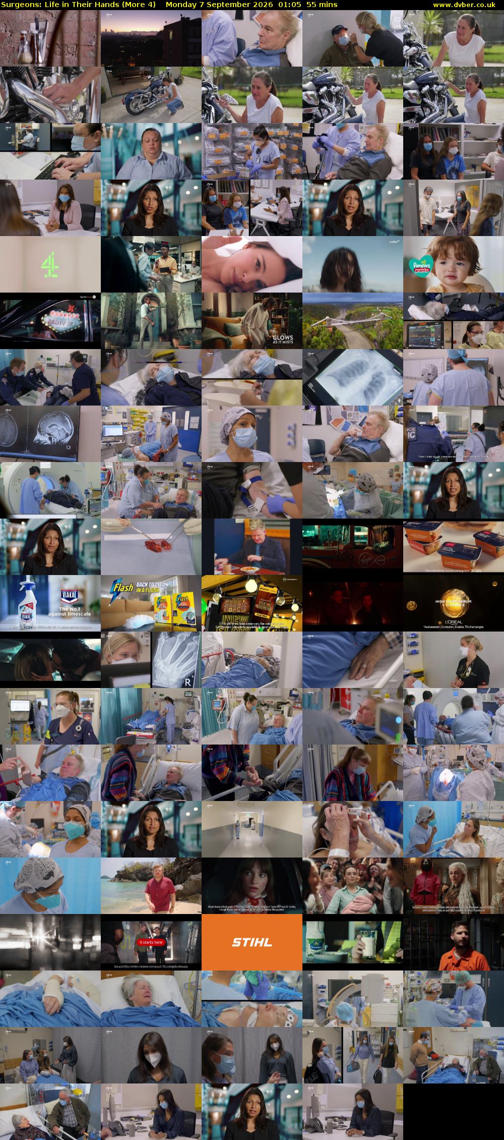 Surgeons: Life in Their Hands (More 4) Monday 7 September 2026 01:05 - 02:00