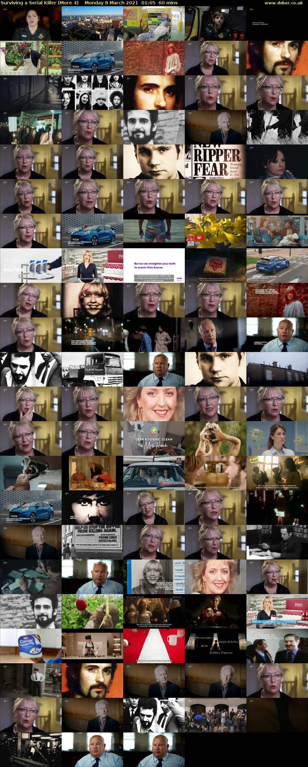 Surviving a Serial Killer (More 4) Monday 8 March 2021 01:05 - 02:05