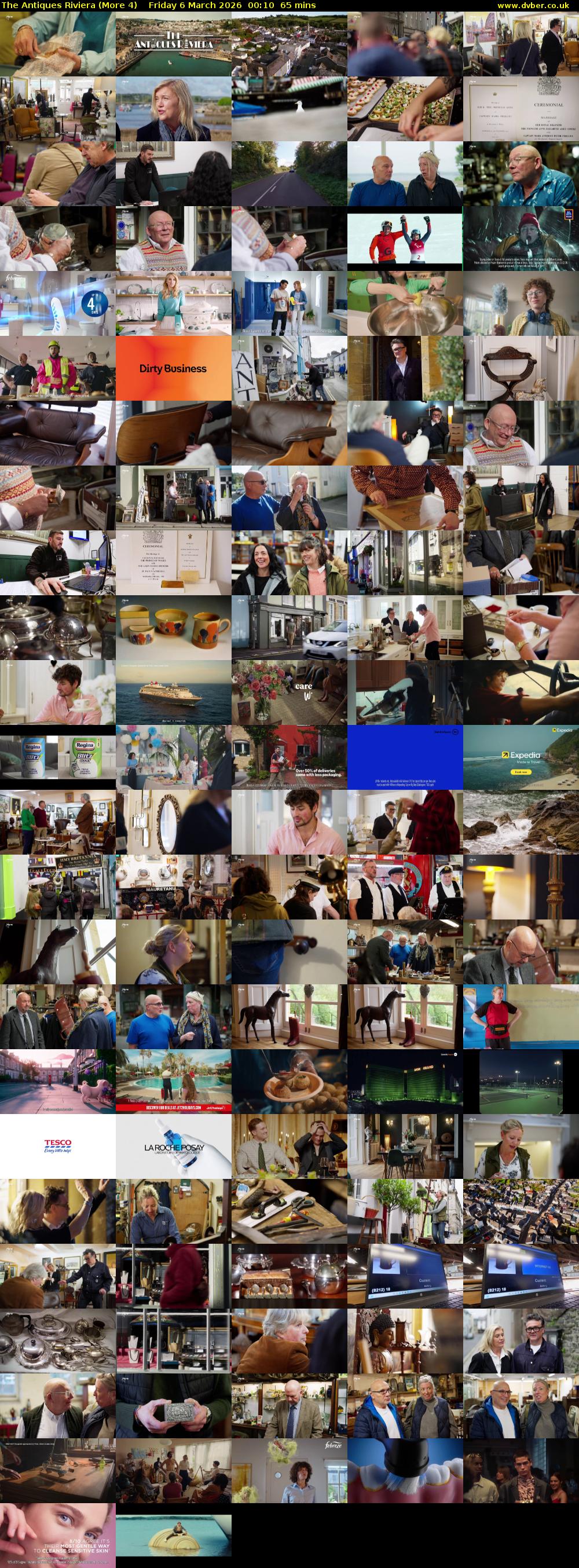 The Antiques Riviera (More 4) Friday 6 March 2026 00:10 - 01:15