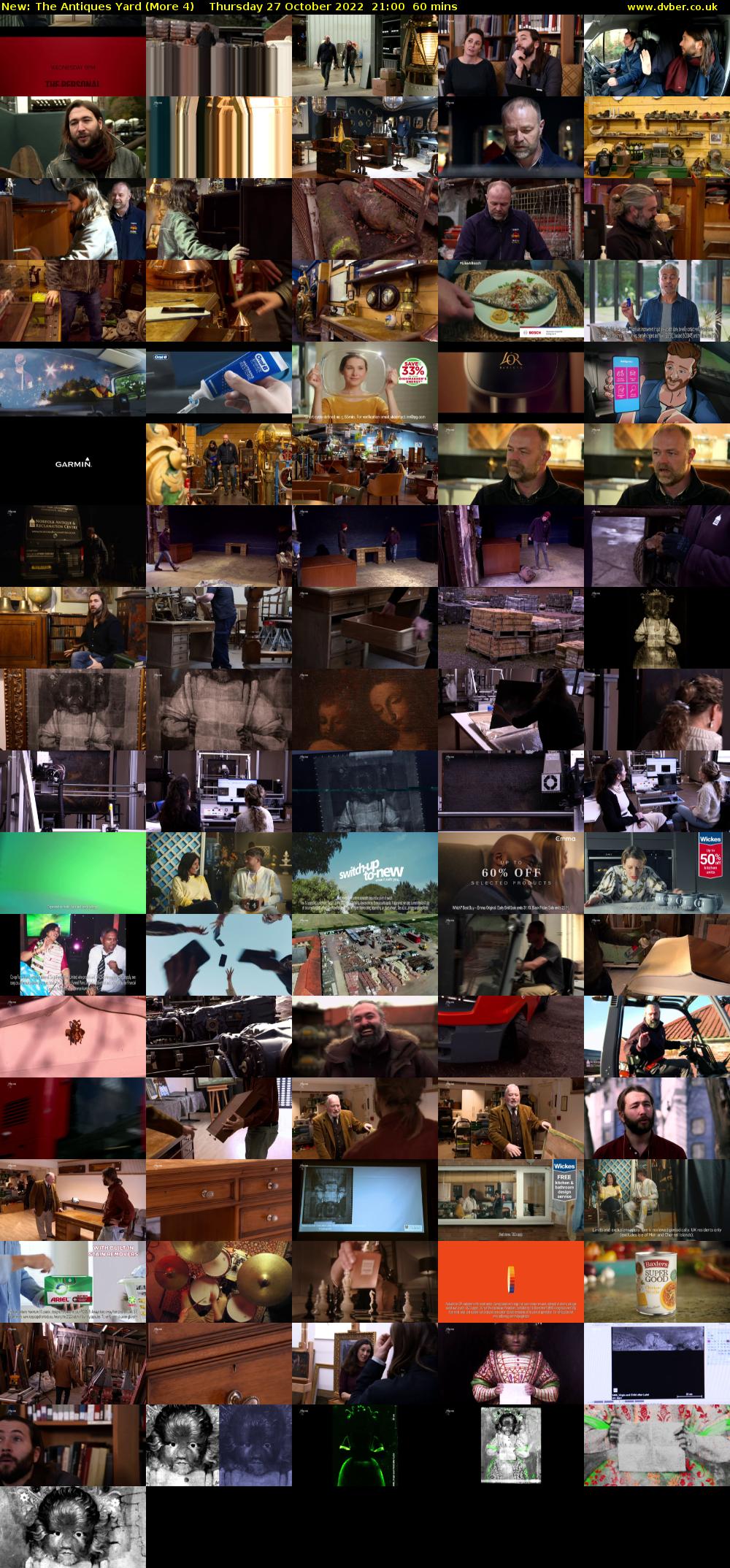 The Antiques Yard (More 4) Thursday 27 October 2022 21:00 - 22:00