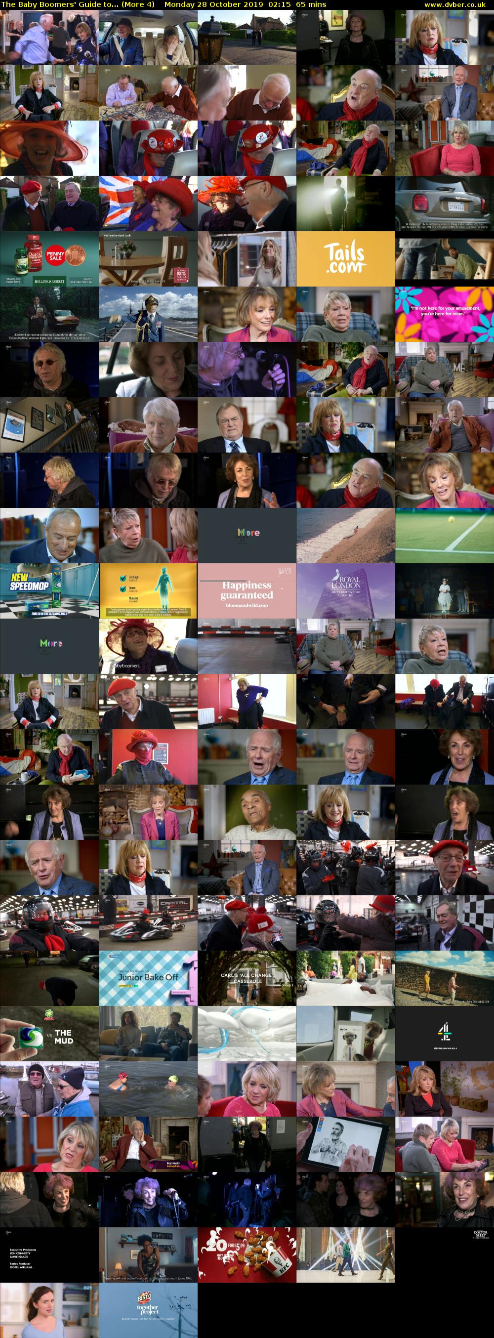 The Baby Boomers' Guide to... (More 4) Monday 28 October 2019 02:15 - 03:20