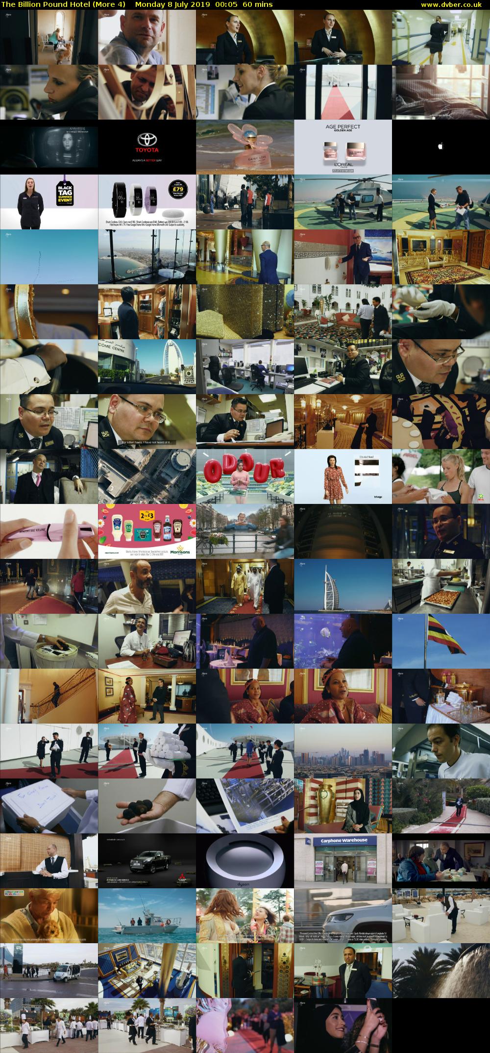 The Billion Pound Hotel (More 4) Monday 8 July 2019 00:05 - 01:05