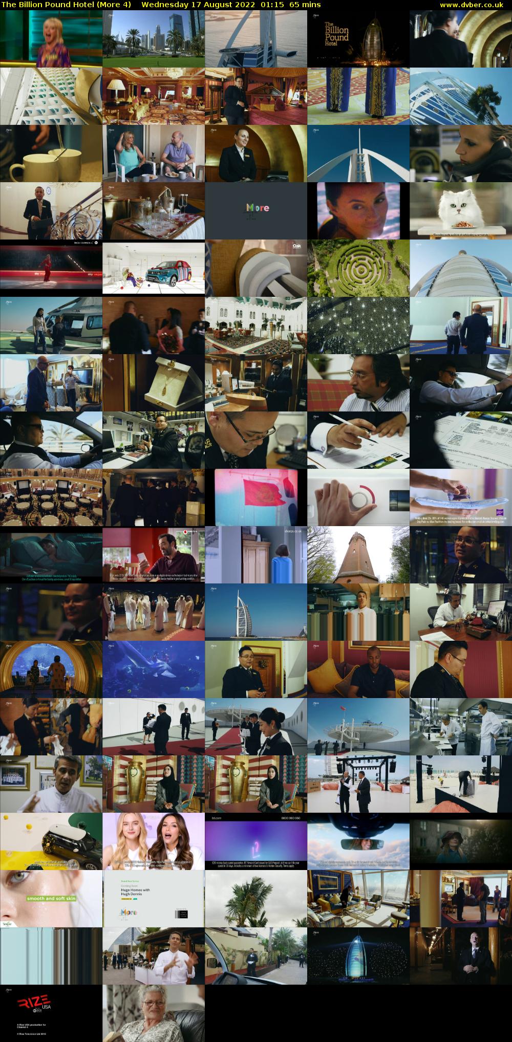 The Billion Pound Hotel (More 4) Wednesday 17 August 2022 01:15 - 02:20