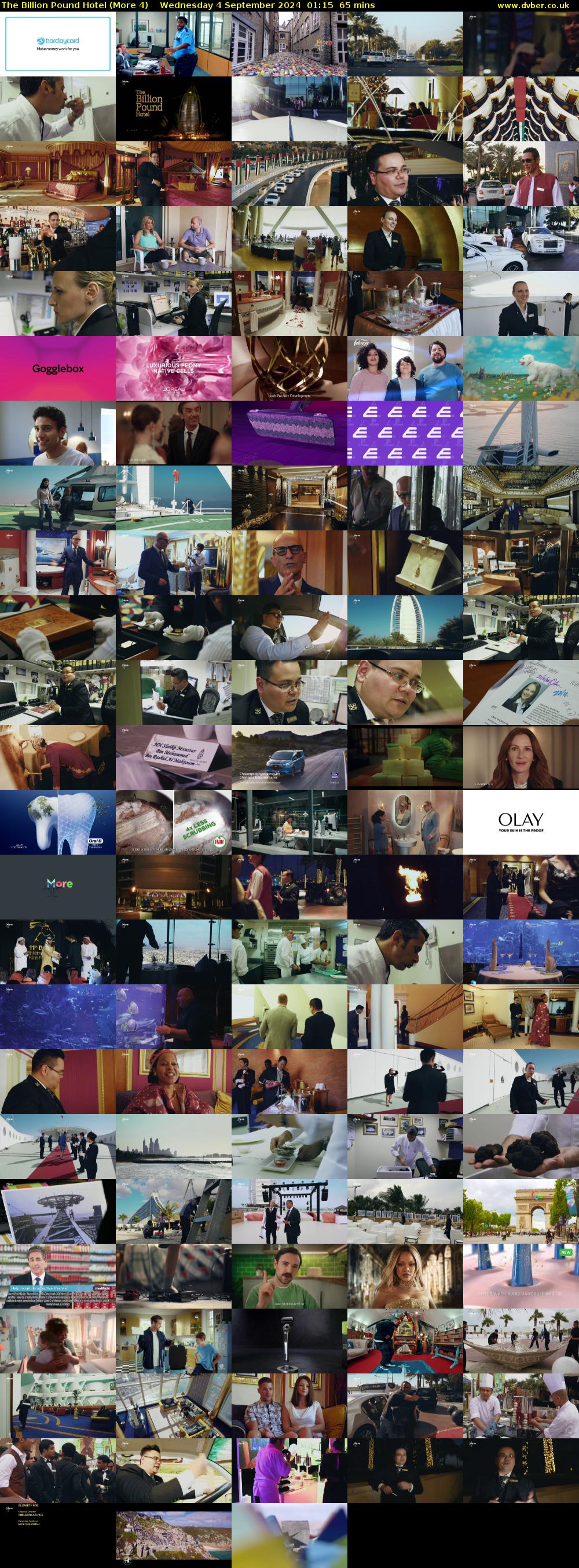The Billion Pound Hotel (More 4) Wednesday 4 September 2024 01:15 - 02:20