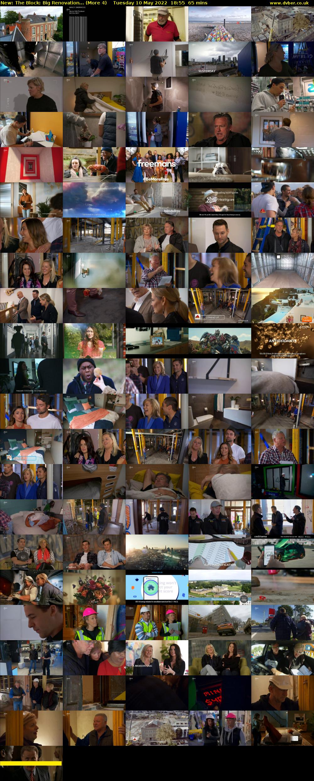 The Block: Big Renovation... (More 4) Tuesday 10 May 2022 18:55 - 20:00
