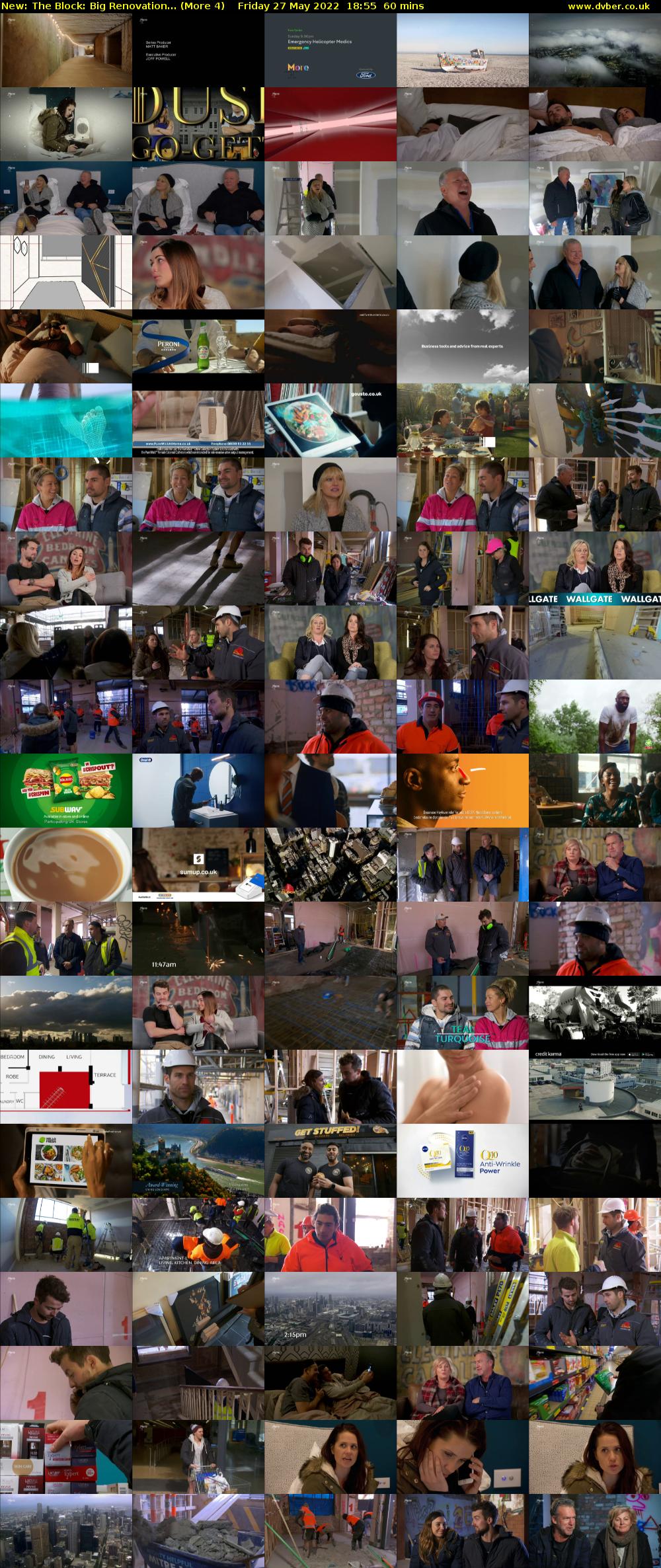 The Block: Big Renovation... (More 4) Friday 27 May 2022 18:55 - 19:55