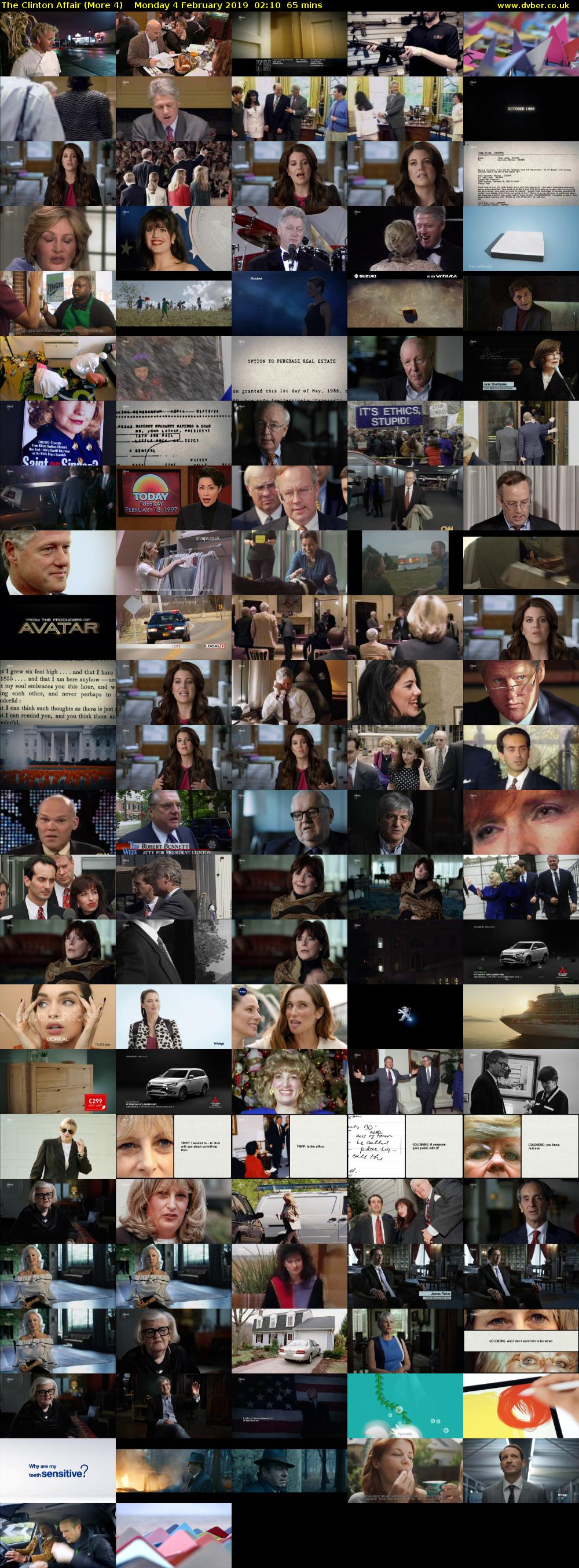 The Clinton Affair (More 4) Monday 4 February 2019 02:10 - 03:15