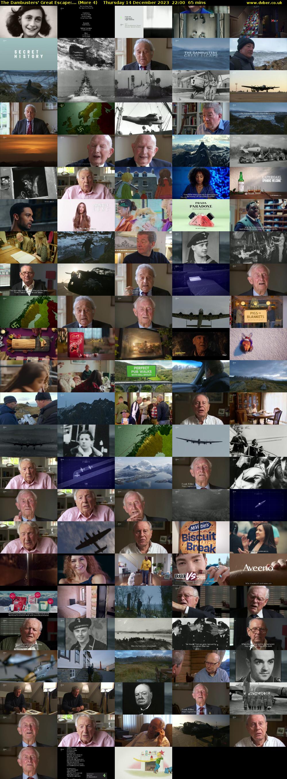 The Dambusters' Great Escape:... (More 4) Thursday 14 December 2023 22:00 - 23:05
