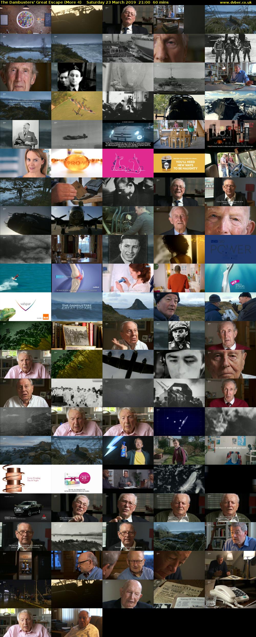 The Dambusters' Great Escape (More 4) Saturday 23 March 2019 21:00 - 22:00