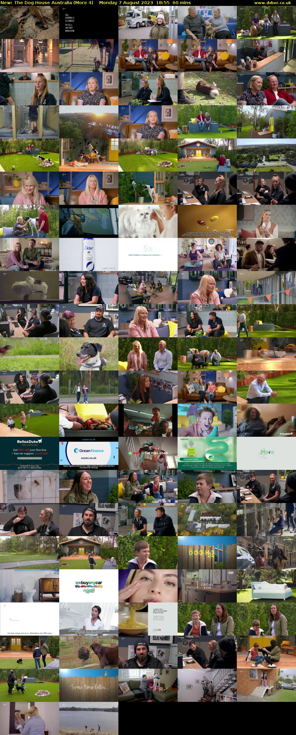The Dog House Australia (More 4) Monday 7 August 2023 18:55 - 19:55