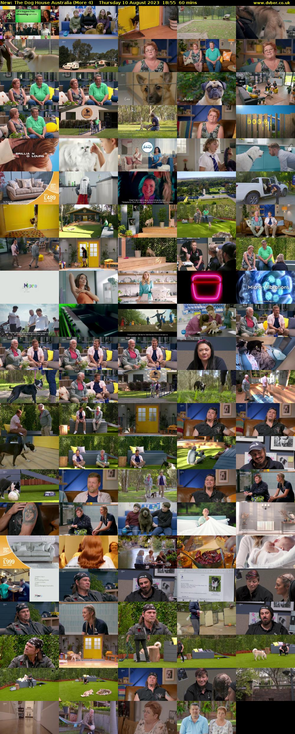 The Dog House Australia (More 4) Thursday 10 August 2023 18:55 - 19:55