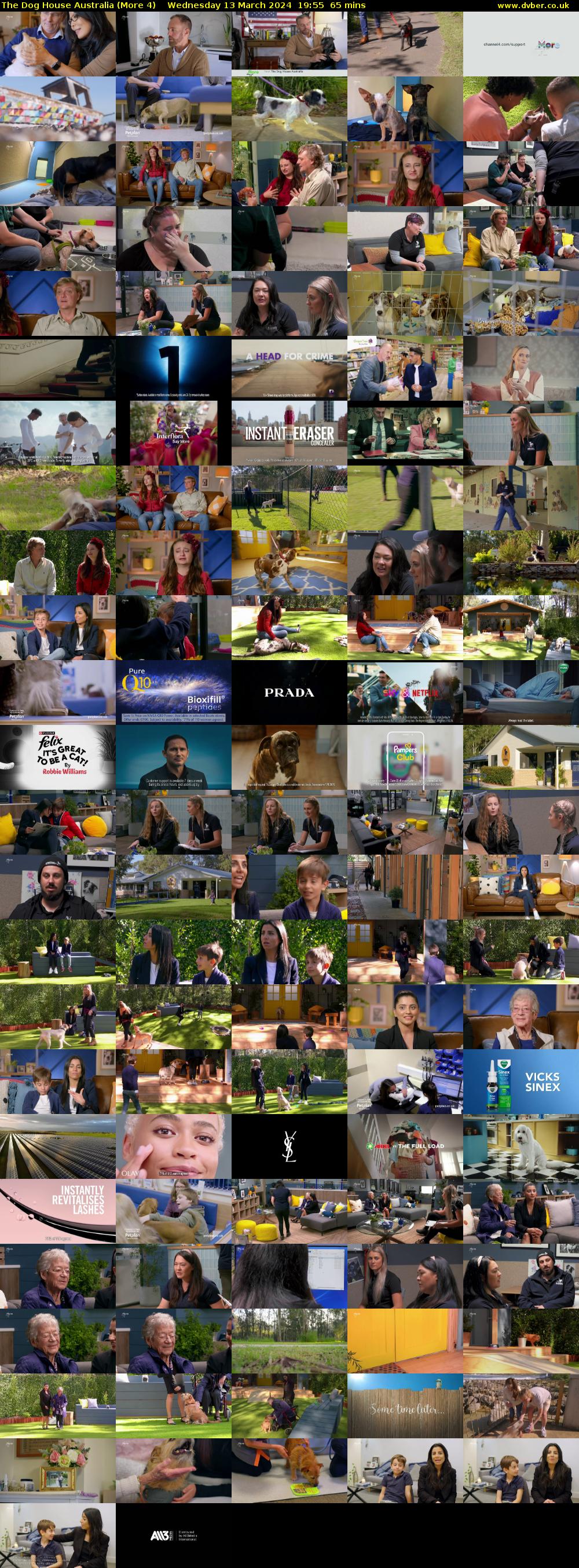 The Dog House Australia (More 4) Wednesday 13 March 2024 19:55 - 21:00