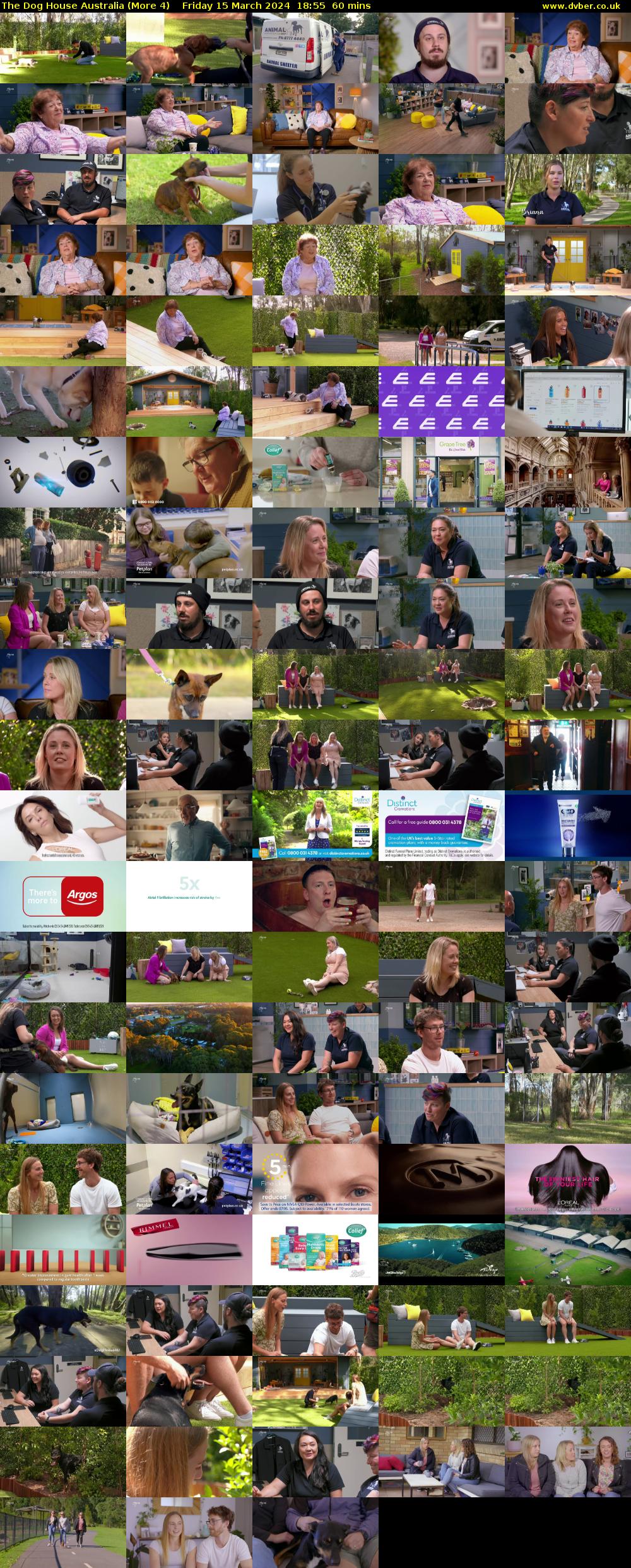 The Dog House Australia (More 4) Friday 15 March 2024 18:55 - 19:55
