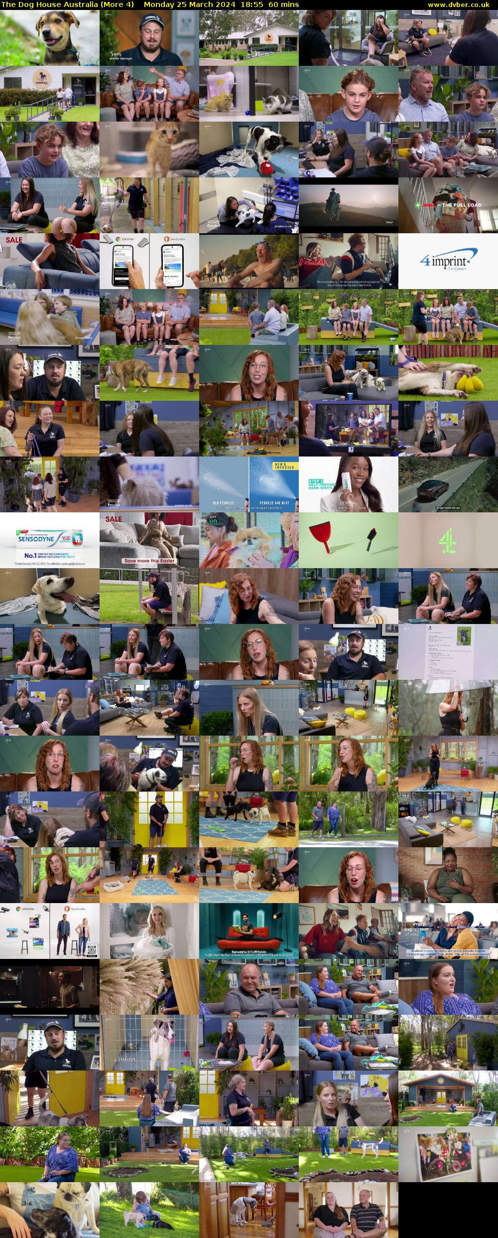 The Dog House Australia (More 4) Monday 25 March 2024 18:55 - 19:55