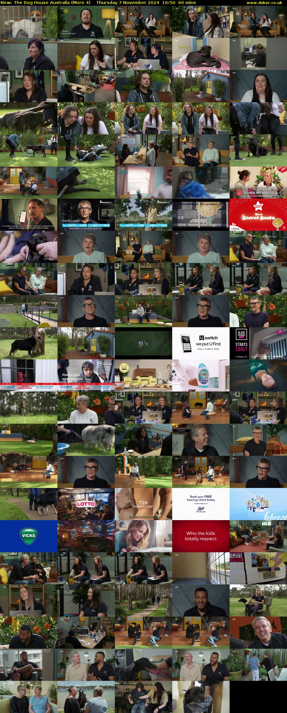 The Dog House Australia (More 4) Thursday 7 November 2024 16:50 - 17:50