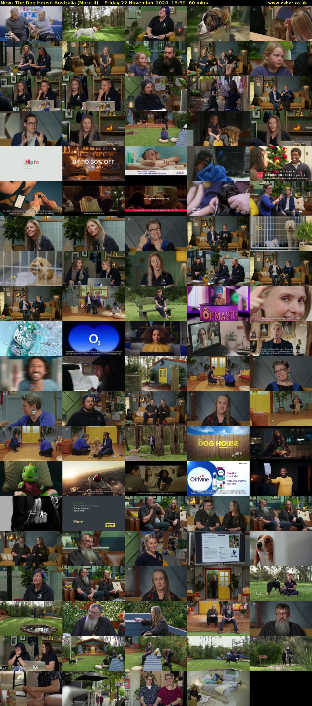 The Dog House Australia (More 4) Friday 22 November 2024 16:50 - 17:50