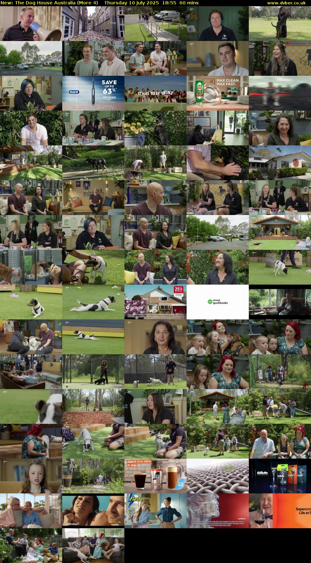 The Dog House Australia (More 4) Thursday 10 July 2025 18:55 - 19:55