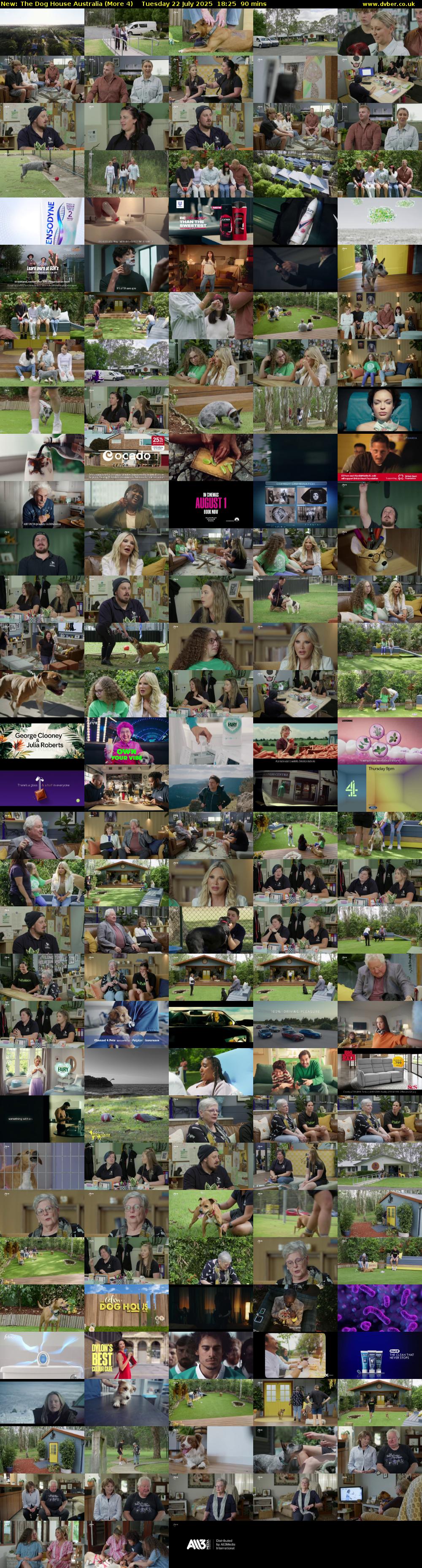 The Dog House Australia (More 4) Tuesday 22 July 2025 18:25 - 19:55