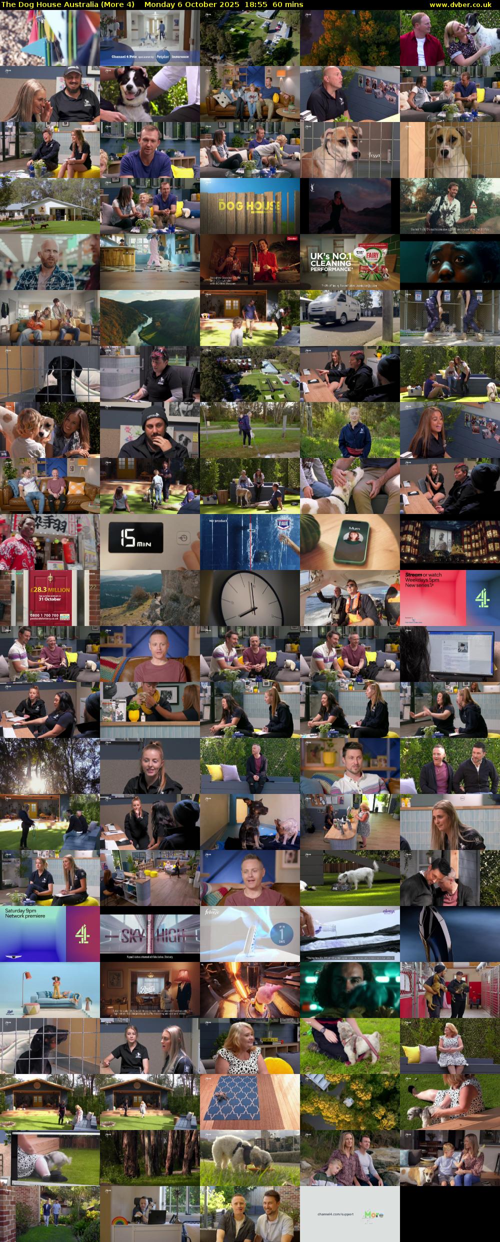 The Dog House Australia (More 4) Monday 6 October 2025 18:55 - 19:55