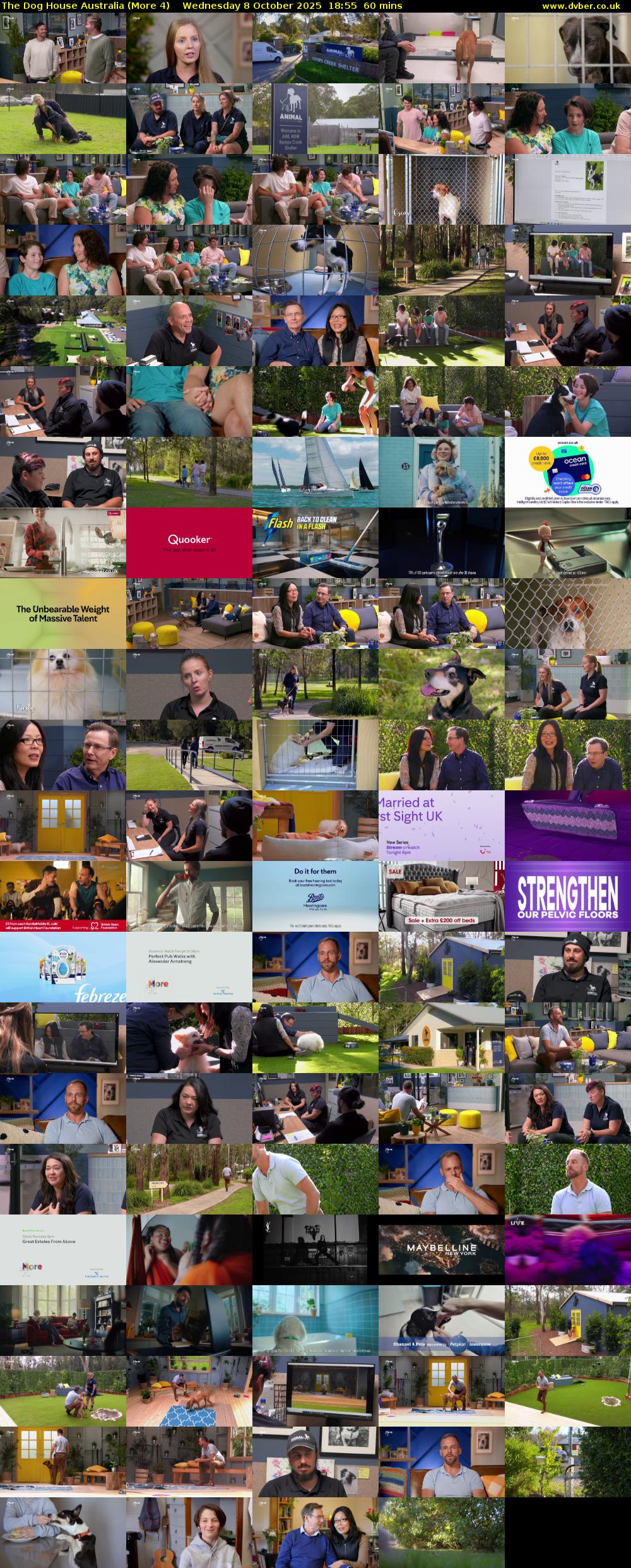 The Dog House Australia (More 4) Wednesday 8 October 2025 18:55 - 19:55