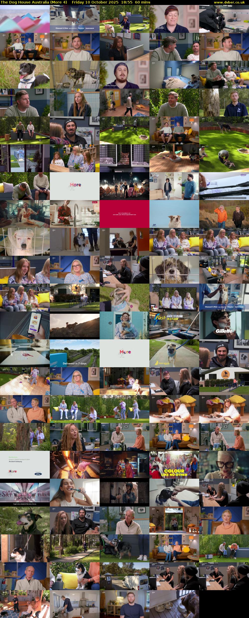 The Dog House Australia (More 4) Friday 10 October 2025 18:55 - 19:55