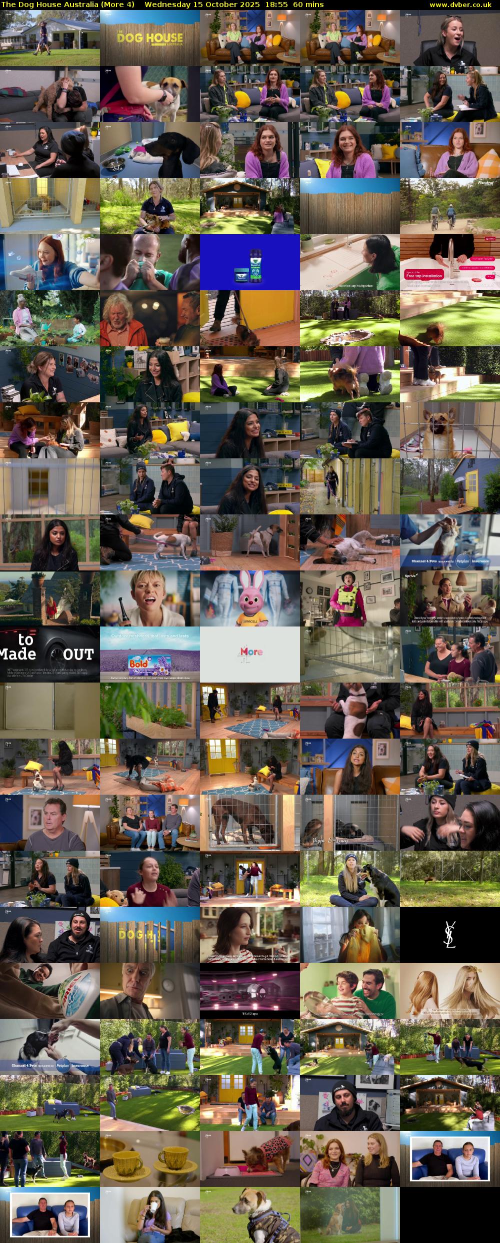 The Dog House Australia (More 4) Wednesday 15 October 2025 18:55 - 19:55