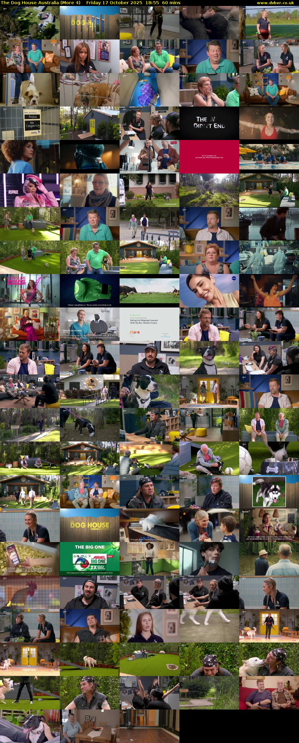 The Dog House Australia (More 4) Friday 17 October 2025 18:55 - 19:55