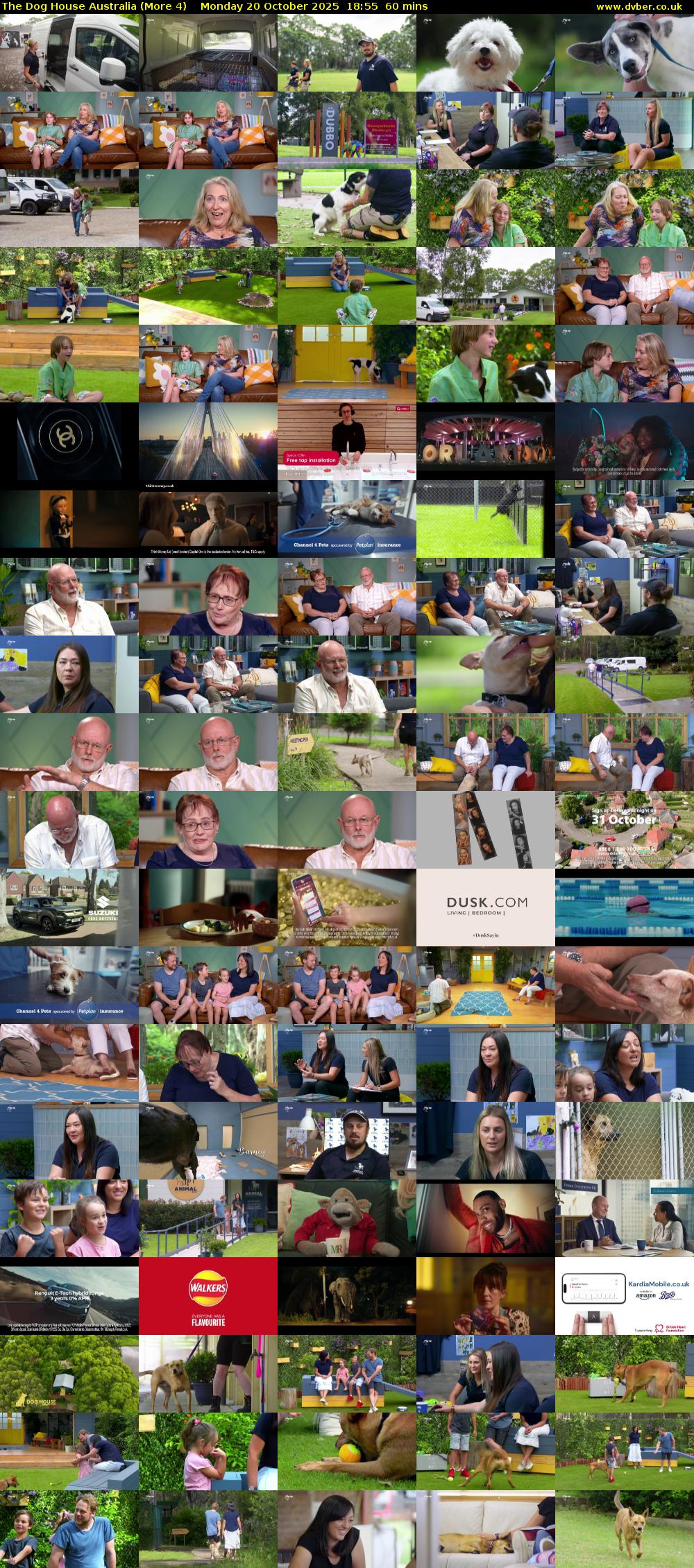 The Dog House Australia (More 4) Monday 20 October 2025 18:55 - 19:55