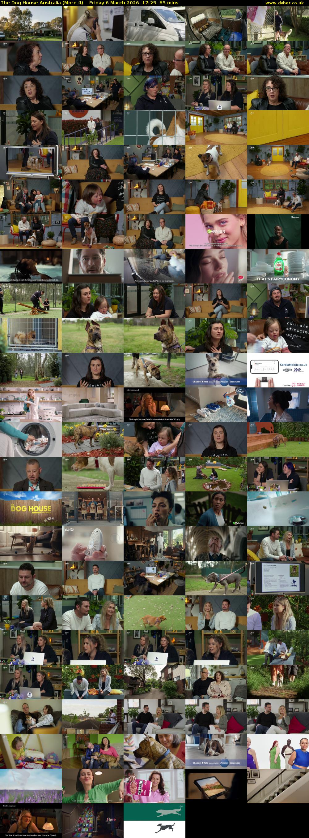 The Dog House Australia (More 4) Friday 6 March 2026 17:25 - 18:30