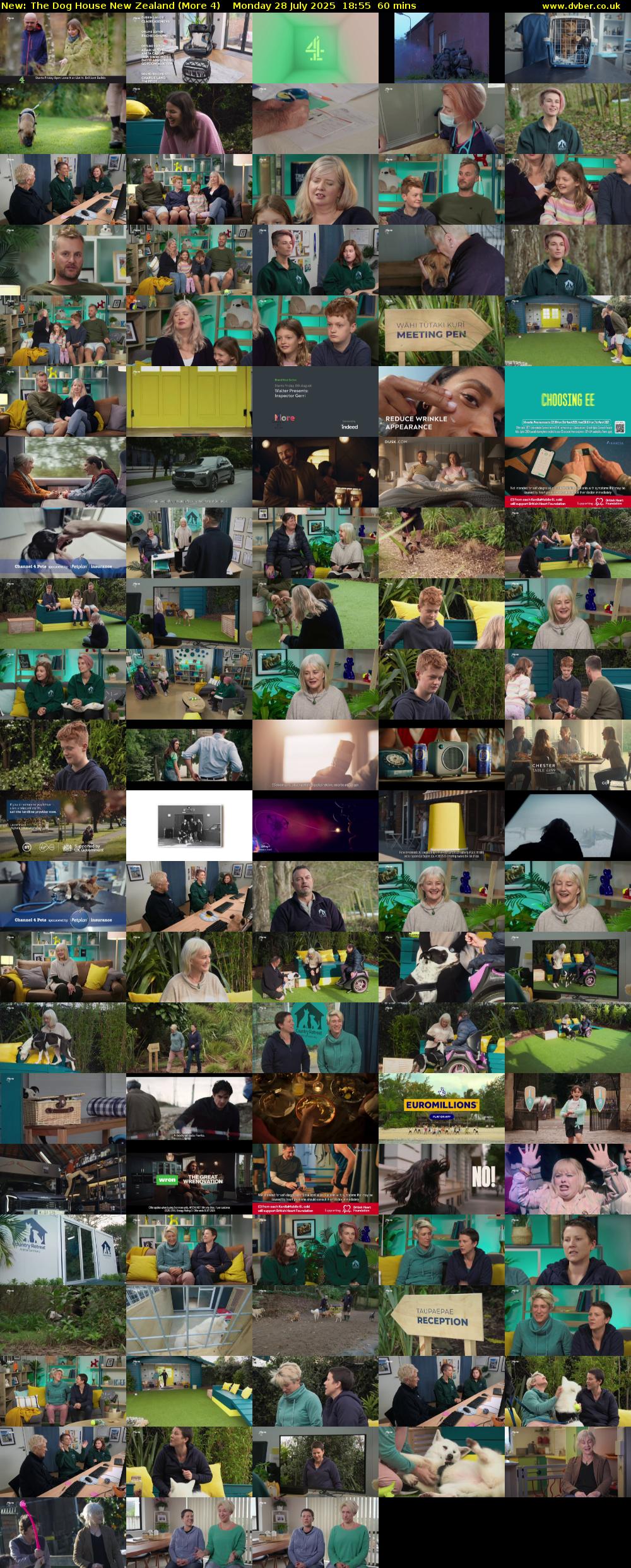 The Dog House New Zealand (More 4) Monday 28 July 2025 18:55 - 19:55